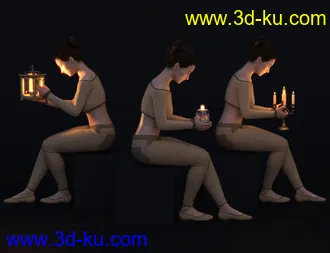 Animus Incendo Poses模型的图片5