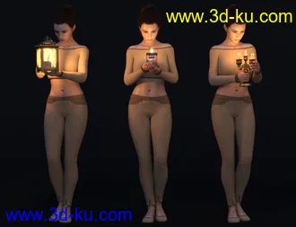 Animus Incendo Poses模型的图片9