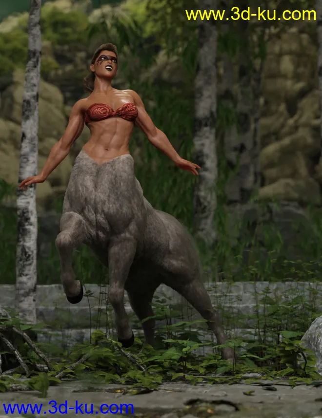 Annicellea Centaur for Genesis 8 Female Centaur模型的图片5