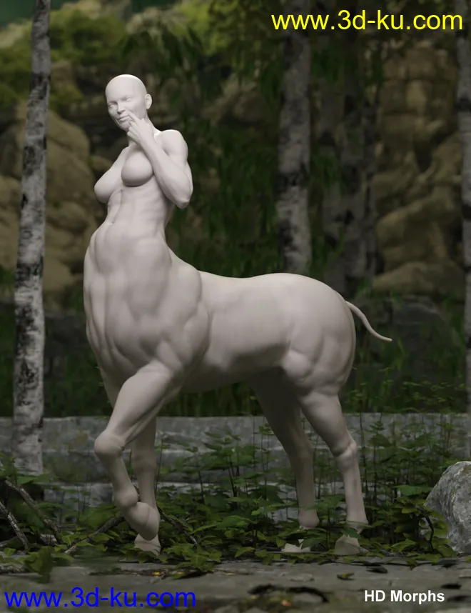 Annicellea Centaur for Genesis 8 Female Centaur模型的图片8