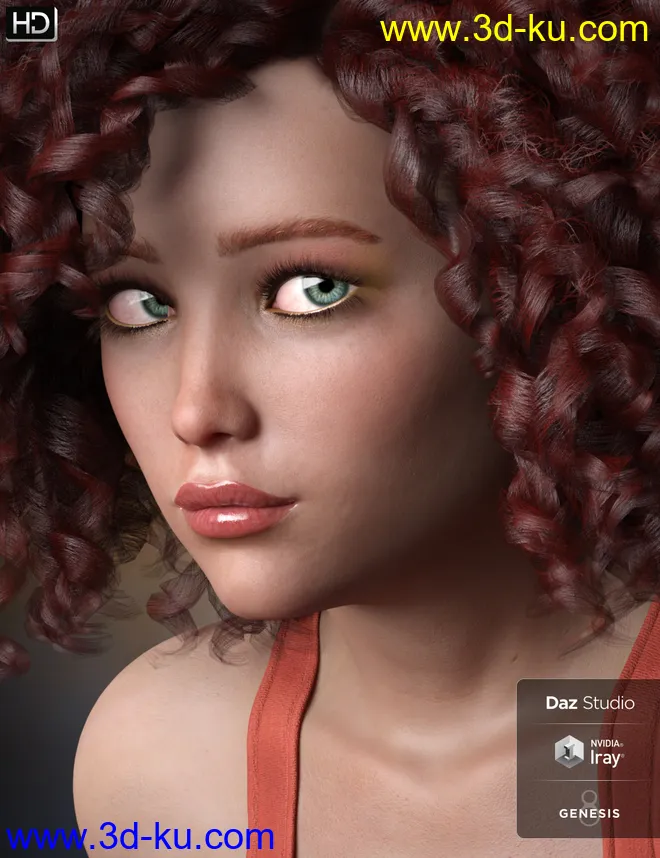 AprilRose HD for Genesis 8 Female模型的图片2