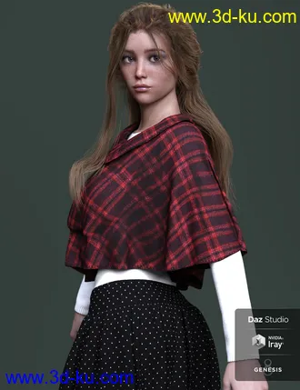 3D打印模型AprilRose HD for Genesis 8 Female的图片