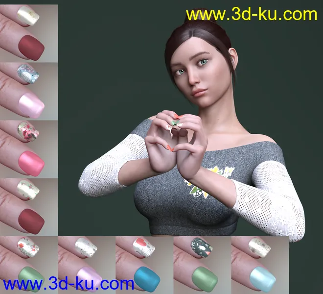 AprilRose HD for Genesis 8 Female模型的图片11