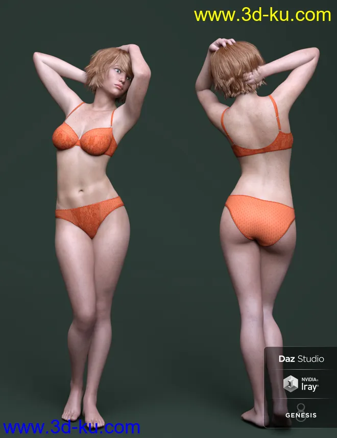 AprilRose HD for Genesis 8 Female模型的图片13