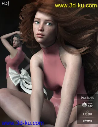 3D打印模型AprilRose HD for Genesis 8 Female的图片