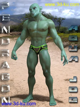 3D打印模型Aqua Joe - Genesis 3 Male的图片
