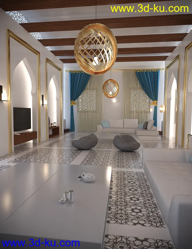 Arabic Anteroom模型的图片1