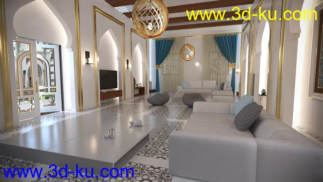 Arabic Anteroom模型的图片2
