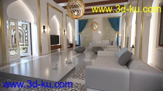 3D打印模型Arabic Anteroom的图片