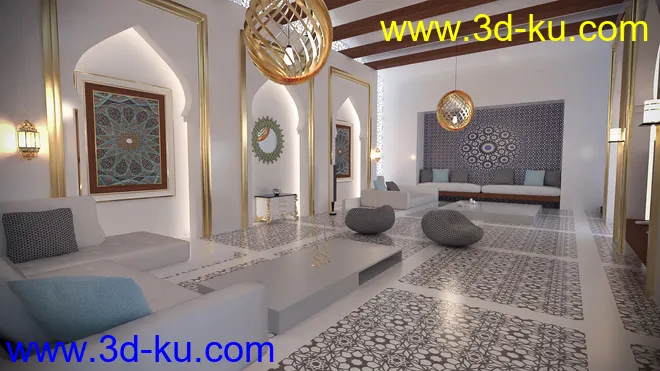 Arabic Anteroom模型的图片3