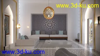 3D打印模型Arabic Anteroom的图片