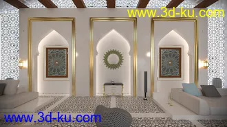 3D打印模型Arabic Anteroom的图片
