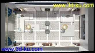 3D打印模型Arabic Anteroom的图片