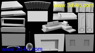 3D打印模型Arabic Anteroom的图片