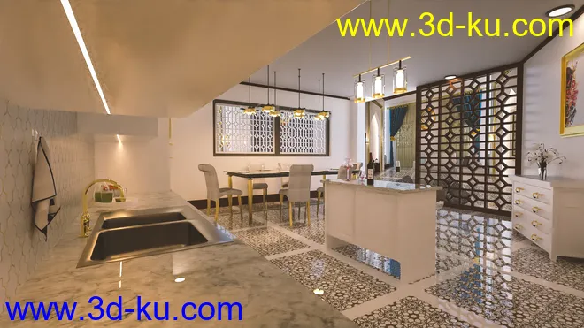 Arabic Kitchen模型的图片3