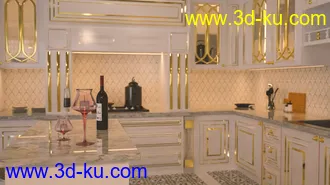 3D打印模型Arabic Kitchen的图片