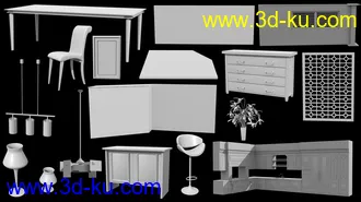 3D打印模型Arabic Kitchen的图片