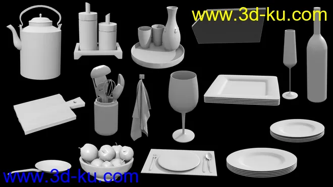 Arabic Kitchen模型的图片10