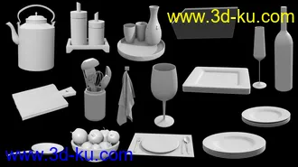 3D打印模型Arabic Kitchen的图片