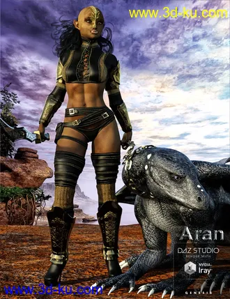 3D打印模型Aran for Genesis 3 Female的图片