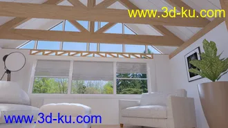 3D打印模型Architect Living Room的图片