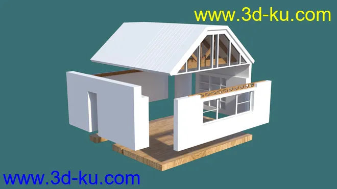 Architect Living Room模型的图片8