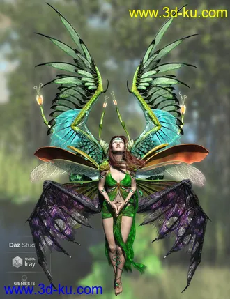 3D打印模型Arki's Wings的图片