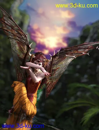 3D打印模型Arki's Wings的图片