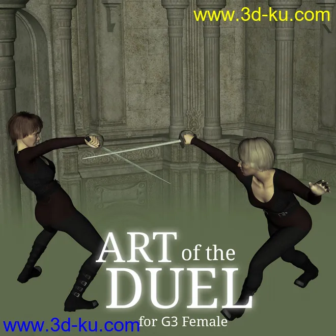 Art of the Duel for Genesis 3 Female模型的图片1