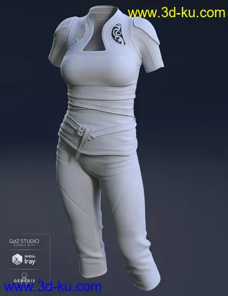 3D打印模型Asteris Outfit for Genesis 8 Female(s)的图片