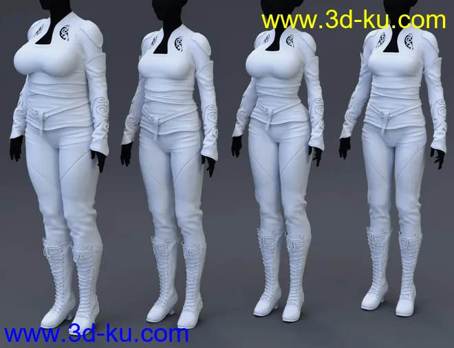 Asteris Outfit for Genesis 8 Female(s)模型的图片7