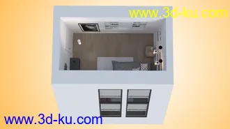 3D打印模型Attic Bedroom的图片