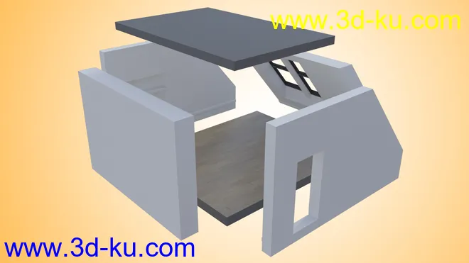 Attic Bedroom模型的图片9