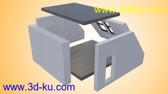 3D打印模型Attic Bedroom的图片