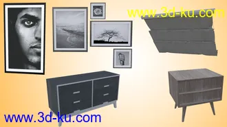 3D打印模型Attic Bedroom的图片