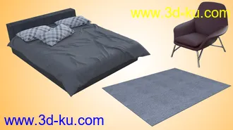3D打印模型Attic Bedroom的图片