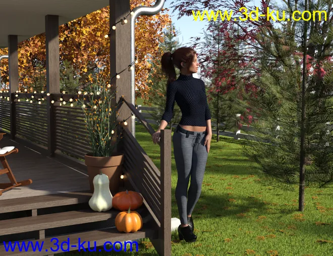 Autumn Cottage模型的图片5