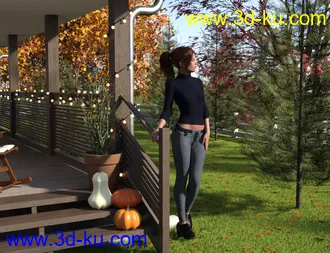 3D打印模型Autumn Cottage的图片