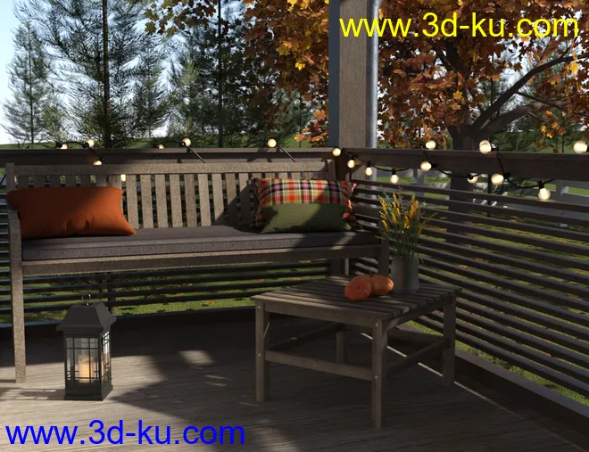 Autumn Cottage模型的图片11