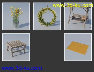 3D打印模型Autumn Cottage的图片