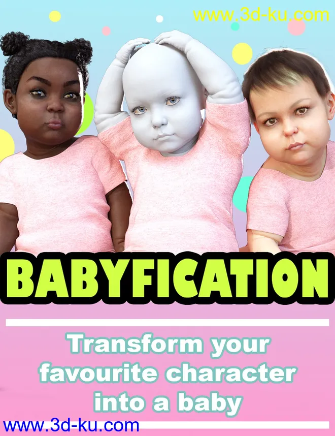 Babyfication for Caryn 8 and Tobyn 8模型的图片1