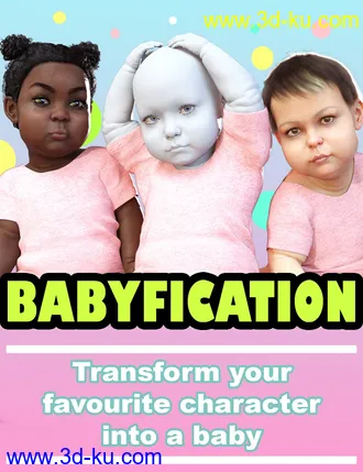 3D打印模型Babyfication for Caryn 8 and Tobyn 8的图片