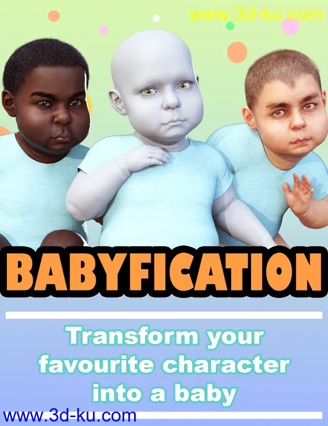 Babyfication for Caryn 8 and Tobyn 8模型的图片2