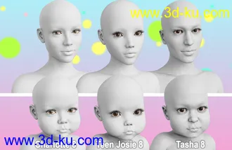 3D打印模型Babyfication for Caryn 8 and Tobyn 8的图片