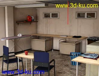 3D打印模型Basement Laundry的图片
