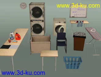 3D打印模型Basement Laundry的图片