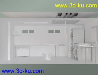 3D打印模型Basement Laundry的图片