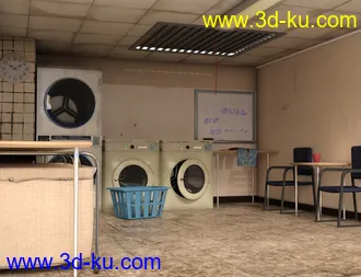 3D打印模型Basement Laundry的图片