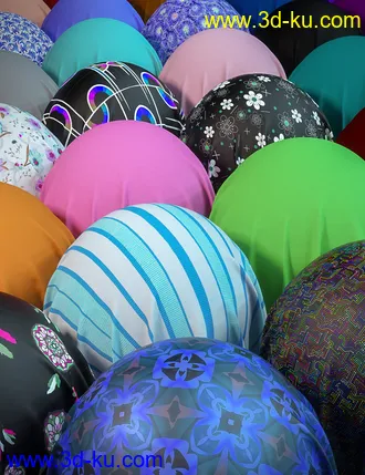 3D打印模型Basic Fabric Iray Shaders的图片