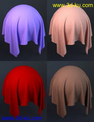 3D打印模型Basic Fabric Iray Shaders的图片